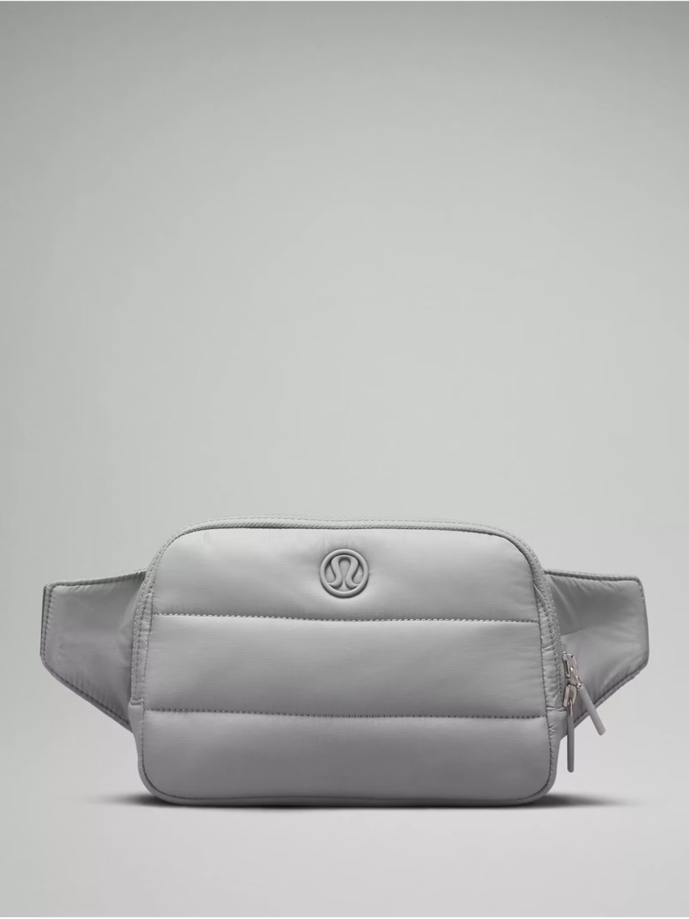Lululemon Quilted Wunder Puff Gray Everywhere Belt Bag Large 2L